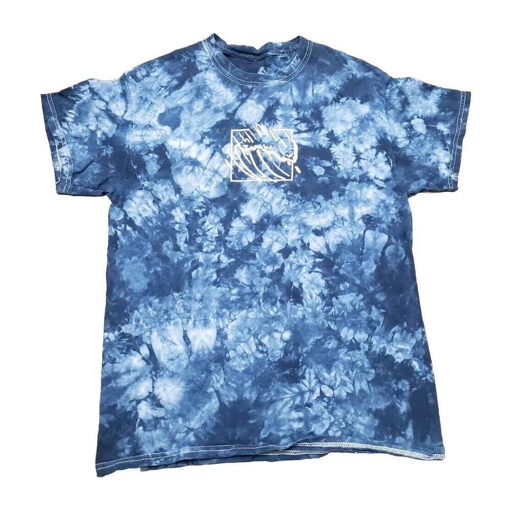 Body Rags Wave Tie Dye Shirt Men's Medium -  T Shirt